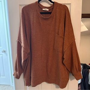 Camel Zenana Sweater
